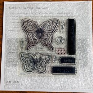 Close to My Heart, Z3526 “Butterflies for You” Acrylic Stamps and Thin Cuts